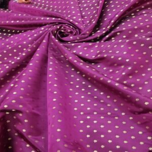 Pure Banaras Pink Shade Unstitched Fabric View 2